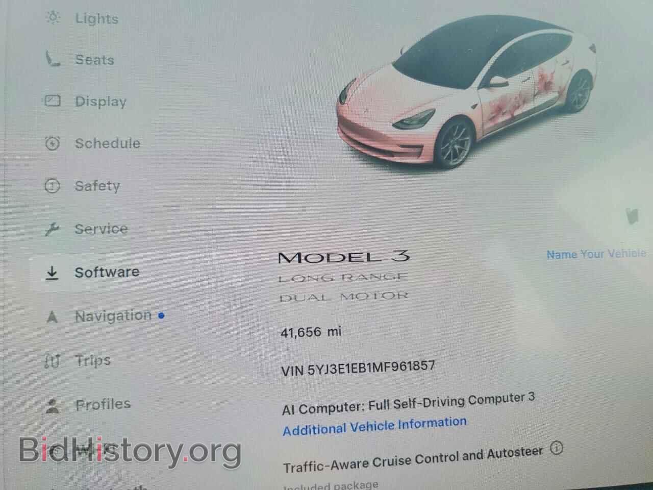 2021 TESLA MODEL 3 - VIN: 5YJ3E1EB1MF961857 - Фото 9