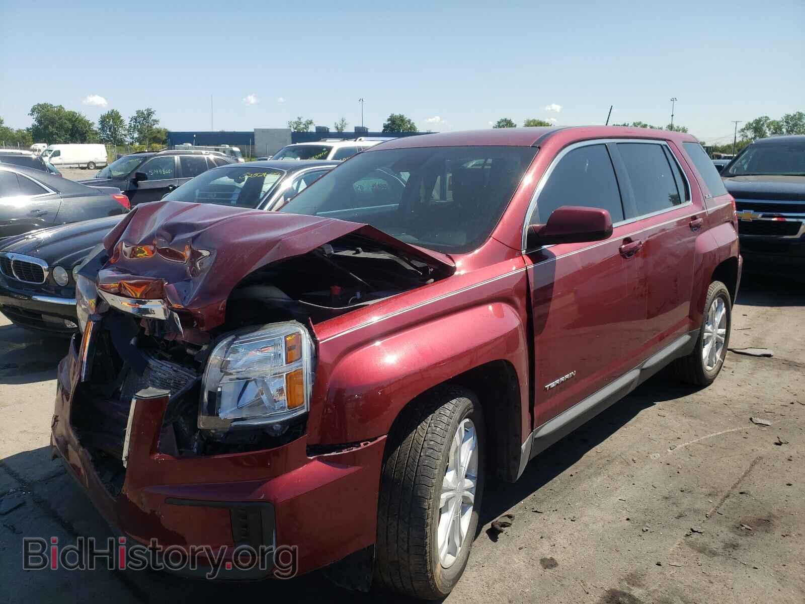 2017 GMC TERRAIN - VIN: 2GKALMEK7H6187239 - Фото 2