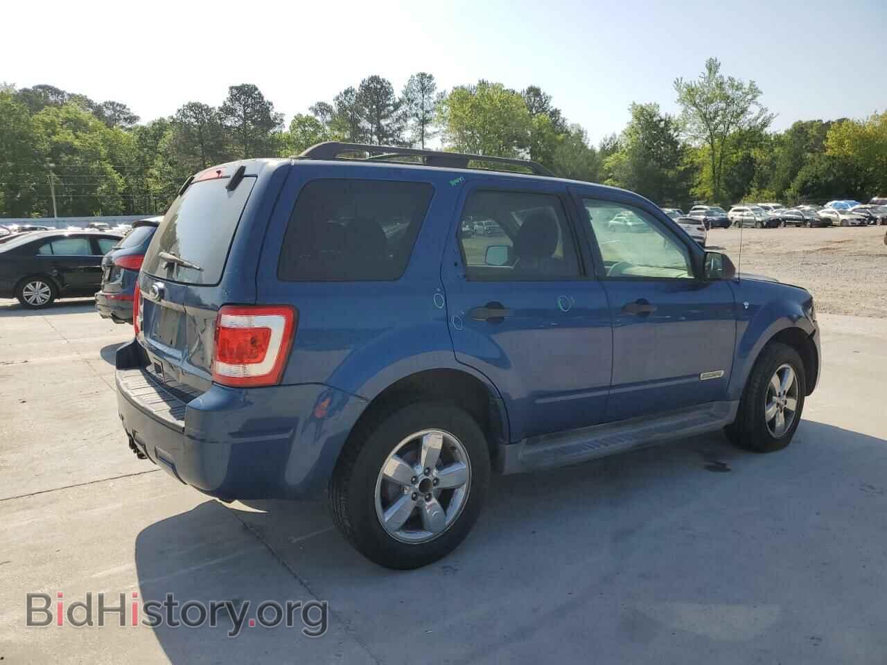 2008 FORD ESCAPE - VIN: 1FMCU03148KC16371 - Фото 3