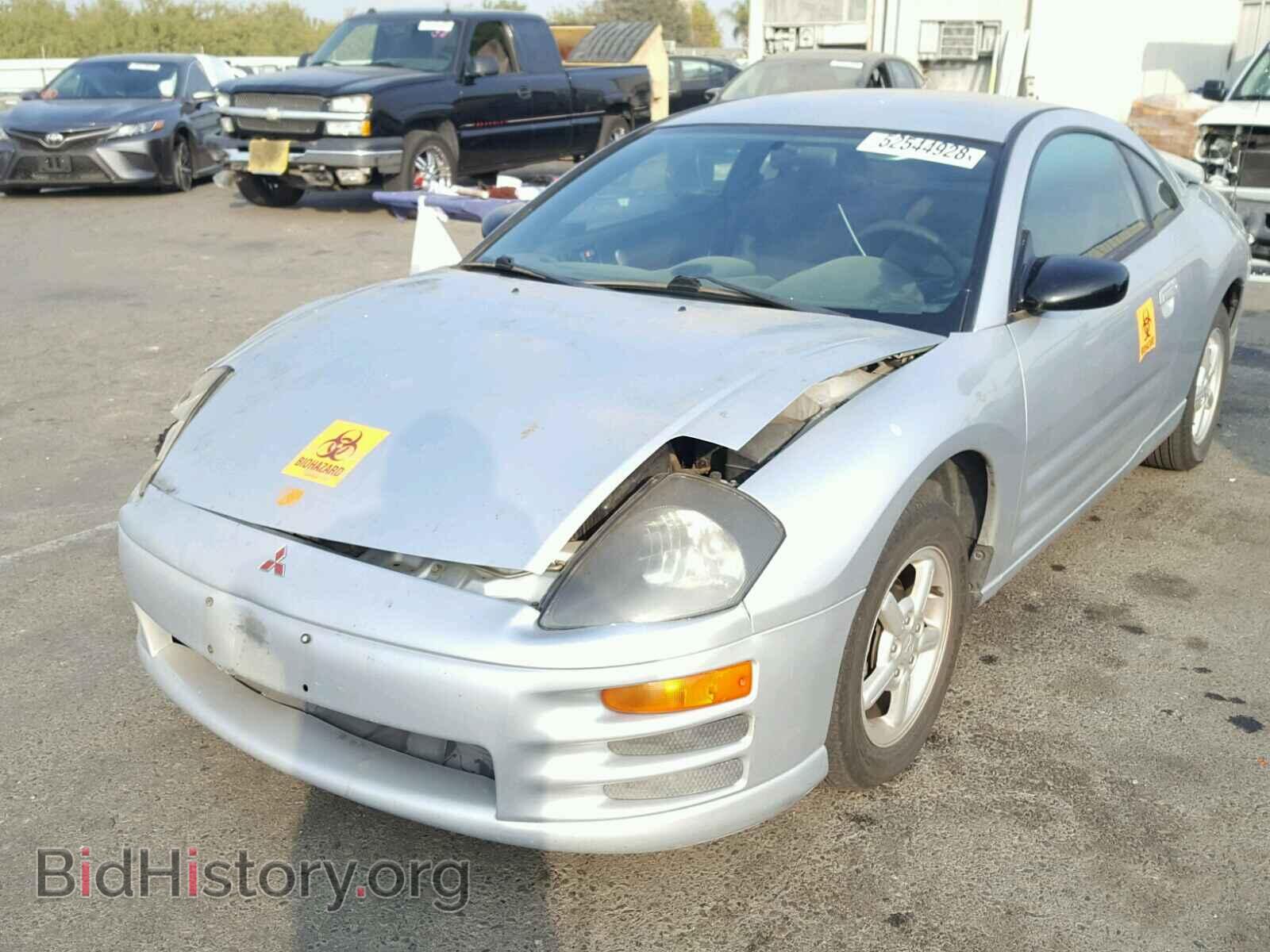 2001 MITSUBISHI ECLIPSE - VIN: 4A3AC34G71E166618 - Фото 2