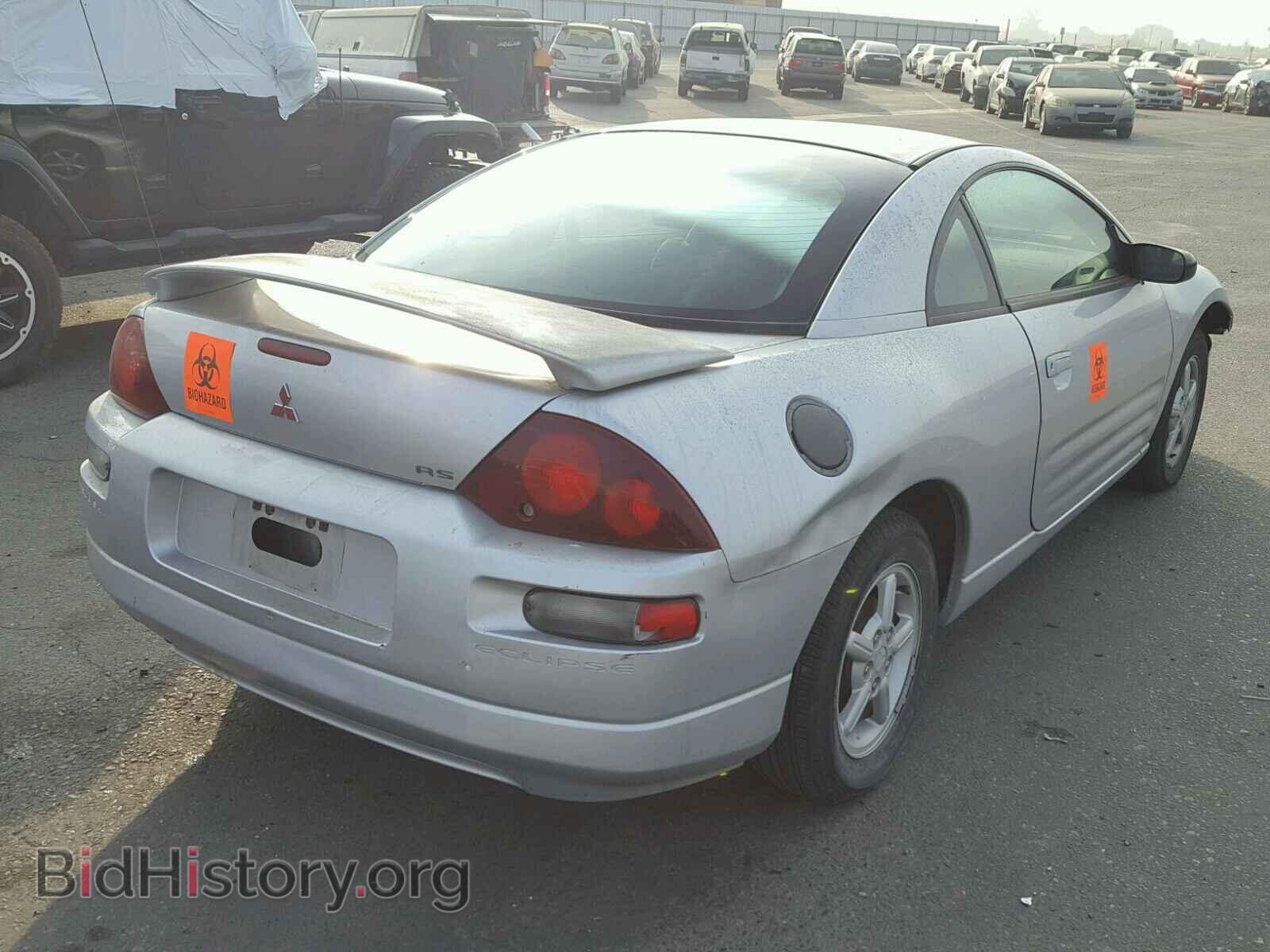 2001 MITSUBISHI ECLIPSE - VIN: 4A3AC34G71E166618 - Фото 4