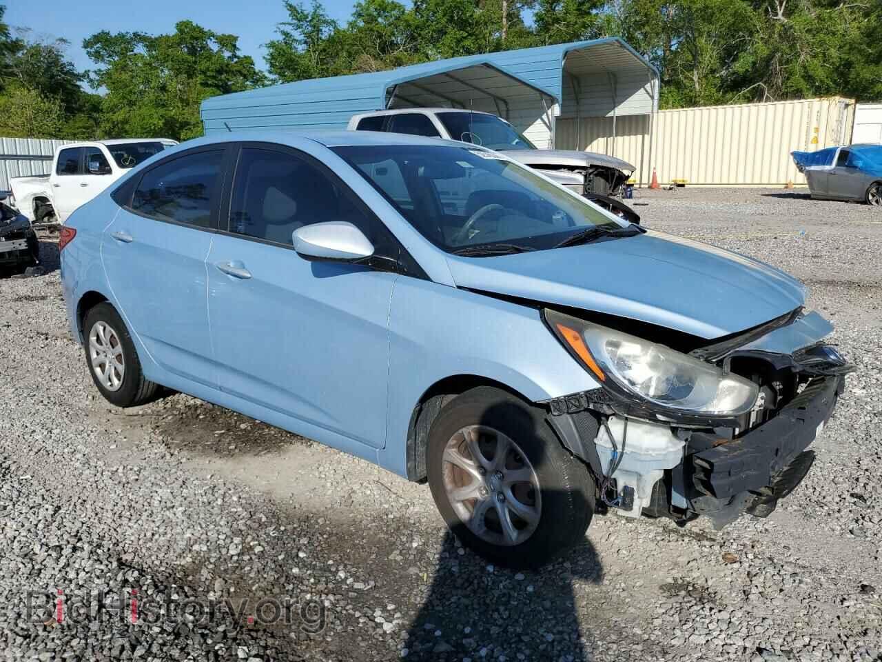 2013 HYUNDAI ACCENT - VIN: KMHCT4AEXDU420185 - Фото 4