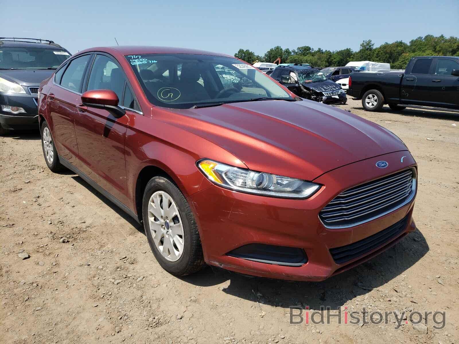 Photo 3FA6P0G71ER244729 - FORD FUSION 2014