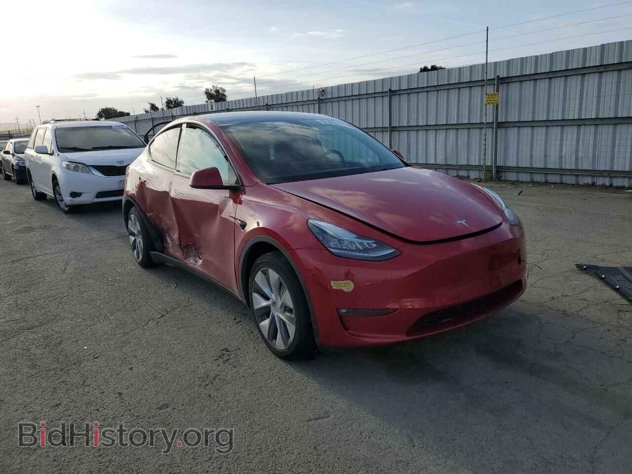 2022 TESLA MODEL Y - VIN: 7SAYGAEE2NF314124 - Фото 4