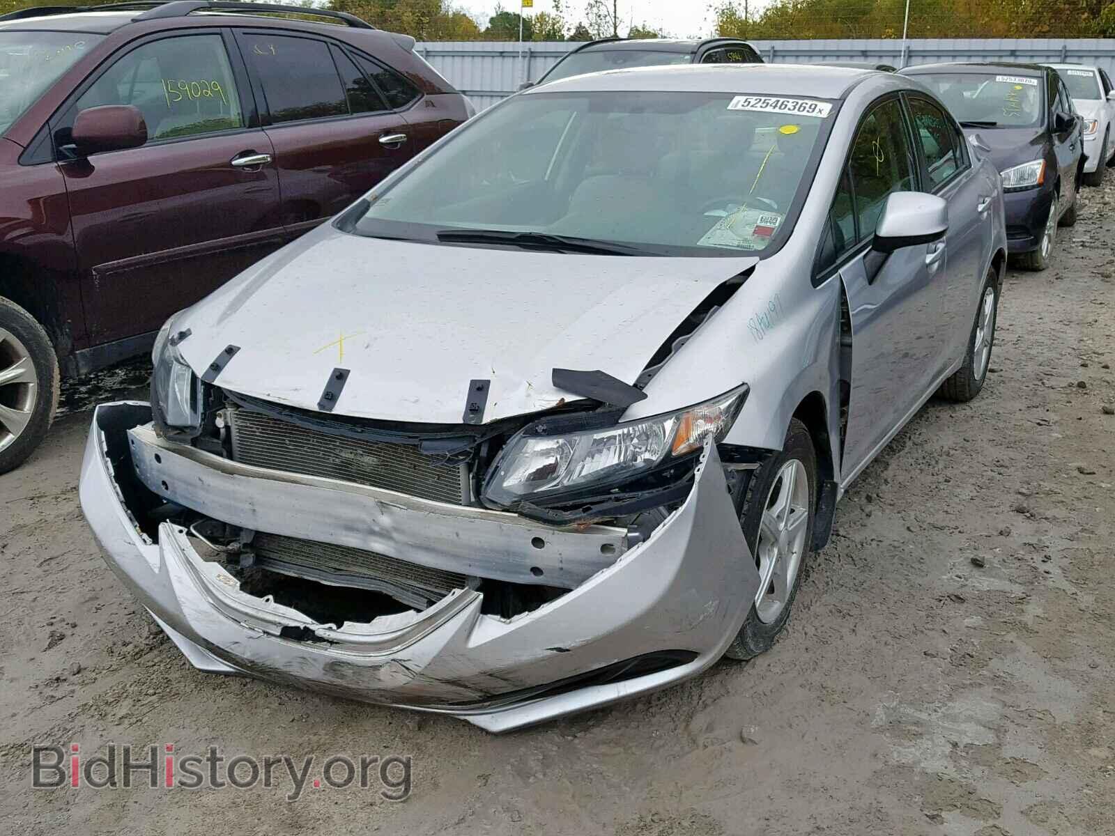 2013 HONDA CIVIC - VIN: 2HGFB2F44DH100146 - Photo 2