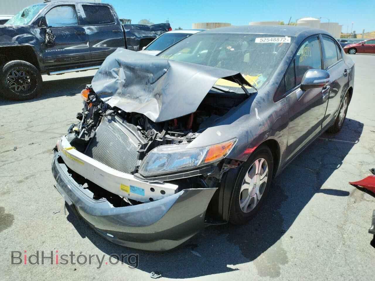 2012 HONDA CIVIC - VIN: JHMFB4F37CS010237 - Фото 2