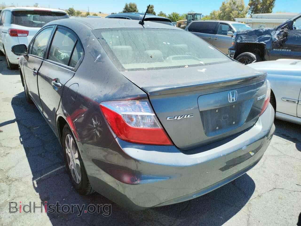 2012 HONDA CIVIC - VIN: JHMFB4F37CS010237 - Фото 3