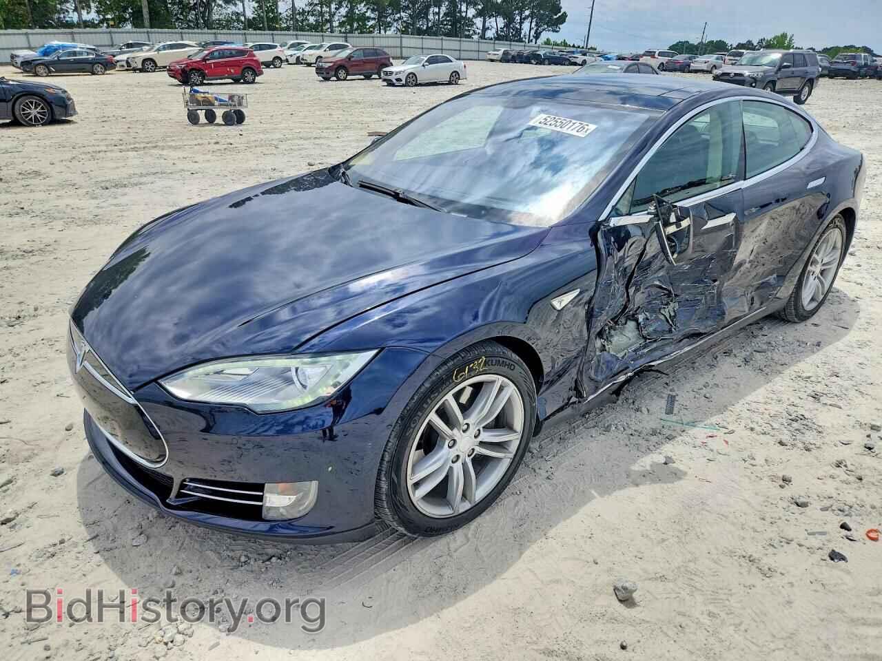 Photo 5YJSA1H19EFP48893 - TESLA MODEL S 2014