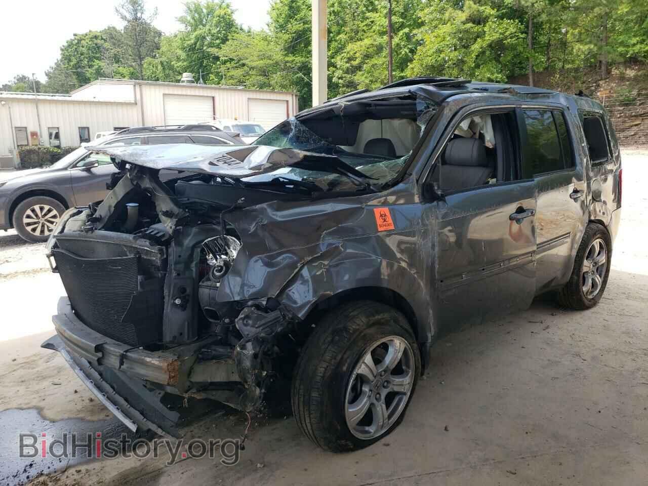 Photo 5FNYF3H50CB034898 - HONDA PILOT 2012