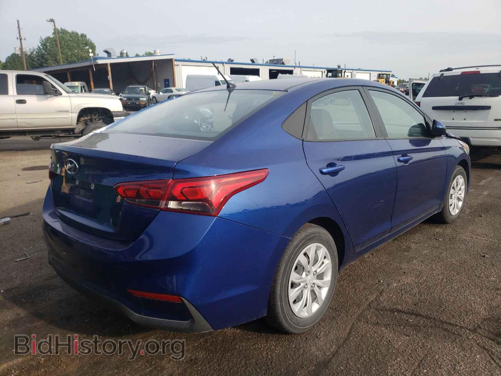 2019 HYUNDAI ACCENT - VIN: 3KPC24A31KE075954 - Фото 4