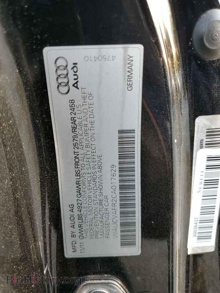 2012 AUDI S5/RS5 - VIN: WAUCVAFR2CA017629 - Фото 12