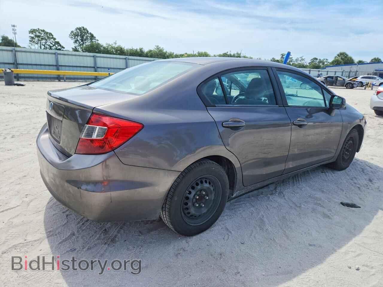 2012 HONDA CIVIC - VIN: 19XFB2F56CE021238 - Фото 3