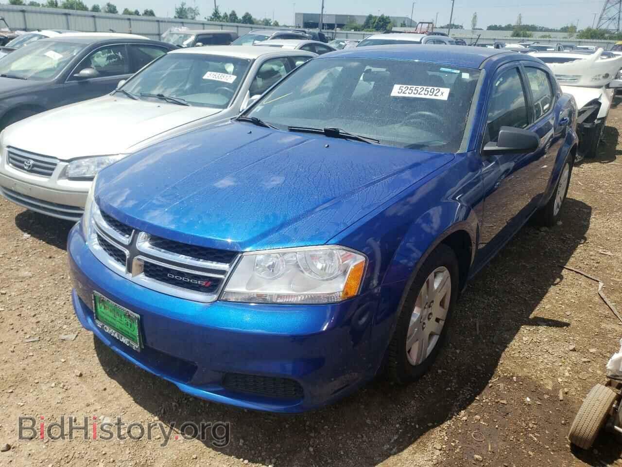 2013 DODGE AVENGER - VIN: 1C3CDZAB5DN594040 - Фото 2
