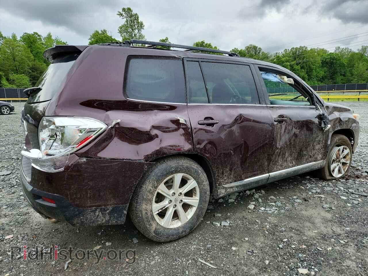 2012 TOYOTA HIGHLANDER - VIN: 5TDZK3EH7CS060490 - Фото 3