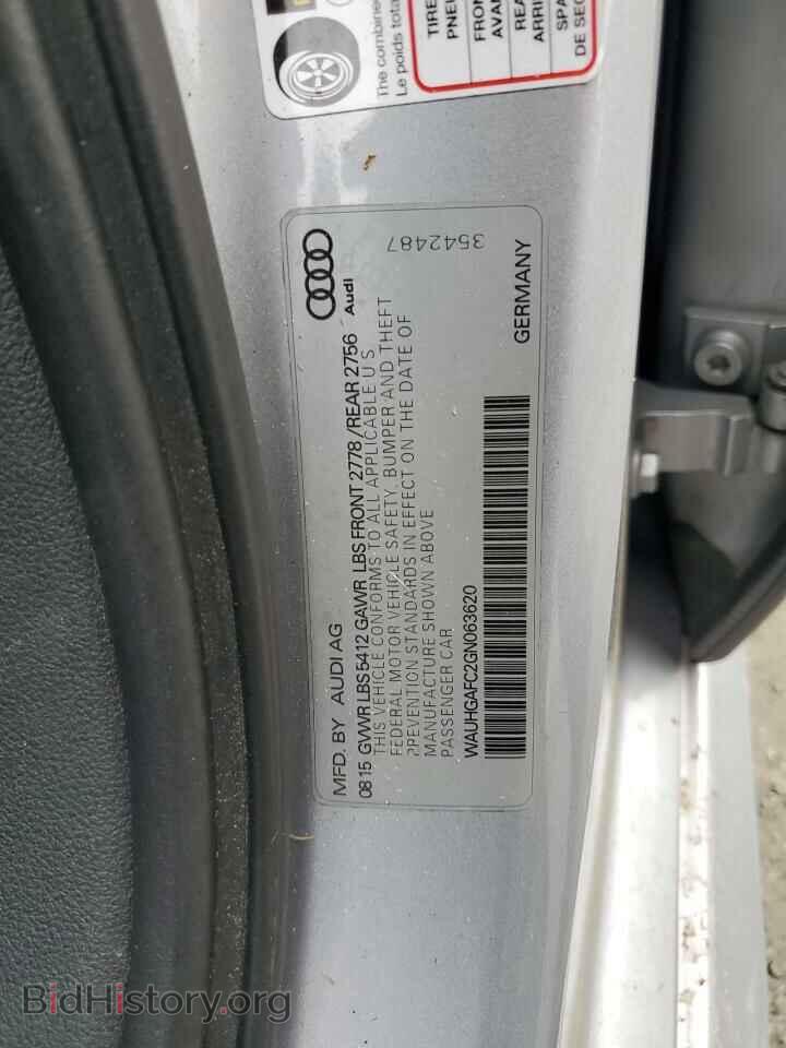 2016 AUDI A6 - VIN: WAUHGAFC2GN063620 - Фото 15