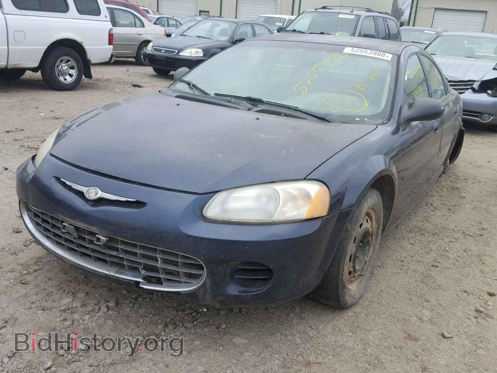 2002 CHRYSLER SEBRING - VIN: 1C3EL46X92N148554 - Фото 2