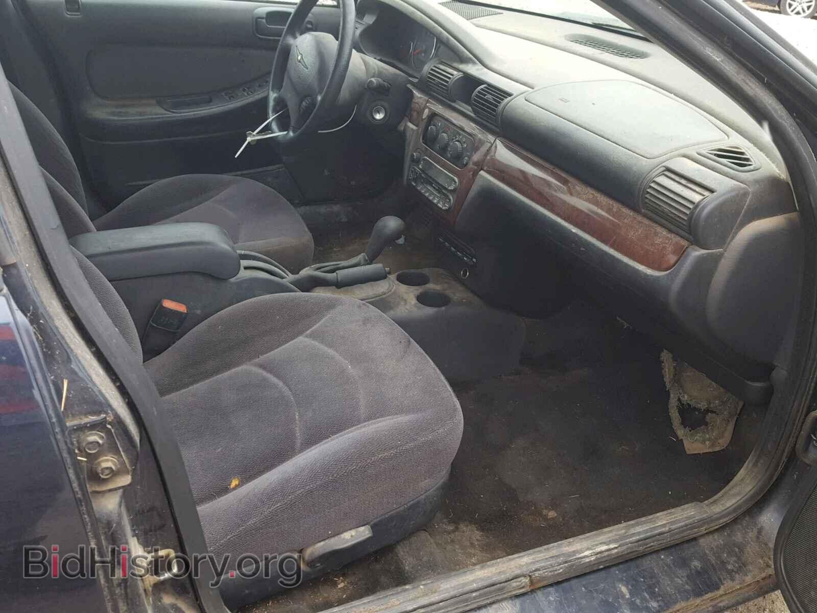 2002 CHRYSLER SEBRING - VIN: 1C3EL46X92N148554 - Фото 5