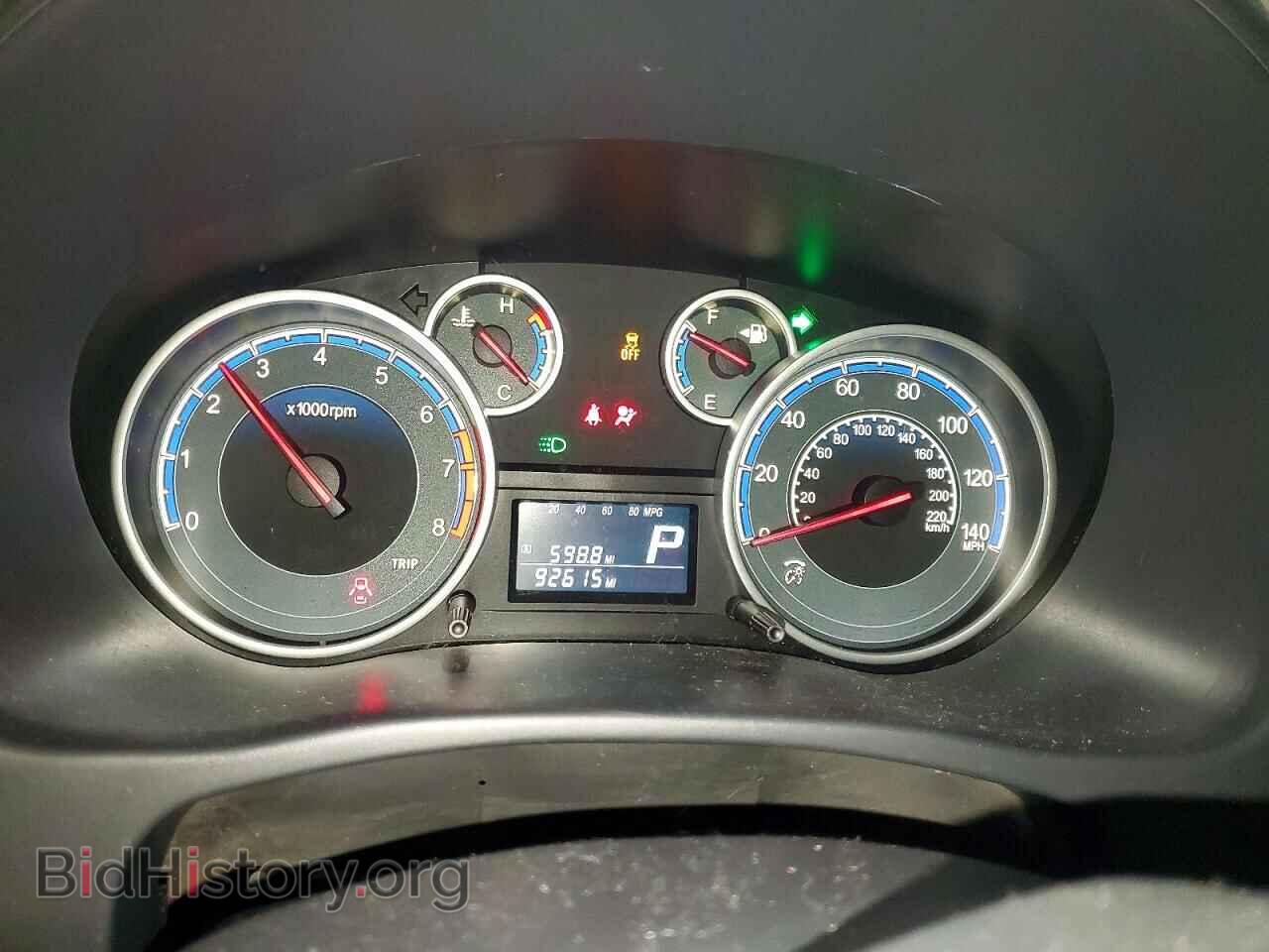 2012 SUZUKI SX4 - VIN: JS2YC5A32C6303689 - Фото 9