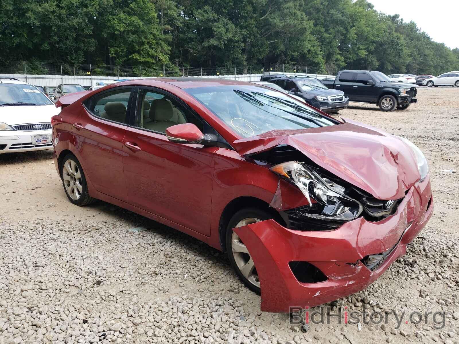 Photo KMHDH4AE1BU108615 - HYUNDAI ELANTRA 2011