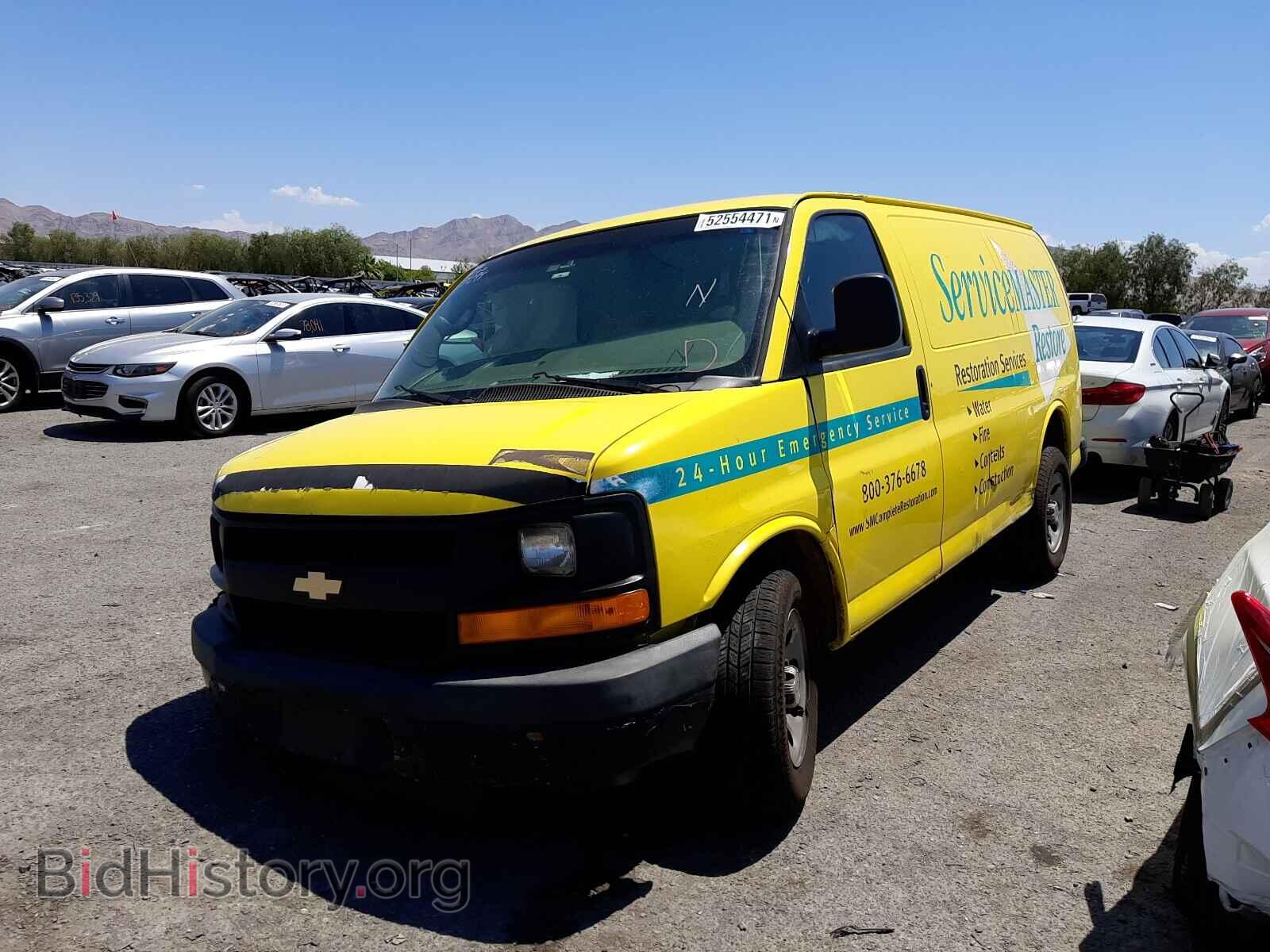 2013 CHEVROLET EXPRESS - VIN: 1GCSGAF48D1147610 - Фото 2