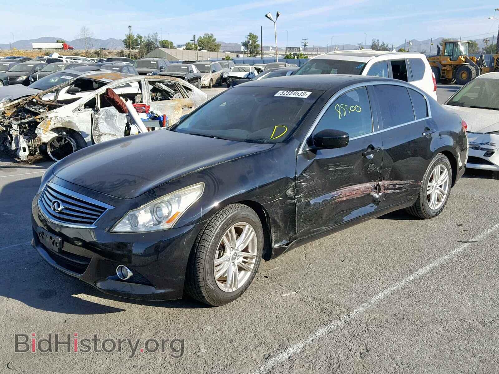 2012 INFINITI G37 BASE - VIN: JN1CV6AP1CM935346 - Фото 2
