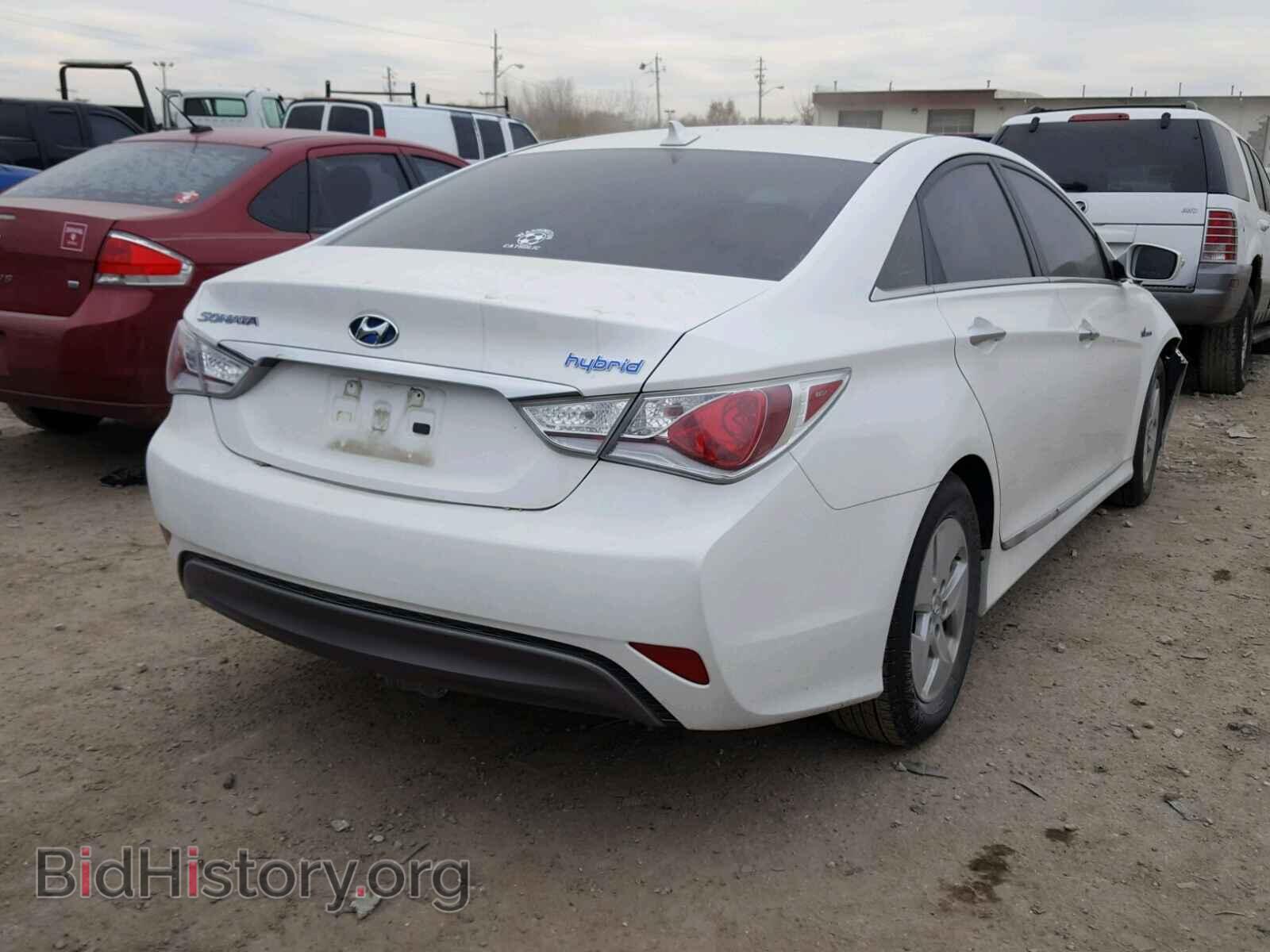 2012 HYUNDAI SONATA - VIN: KMHEC4A49CA046443 - Фото 4