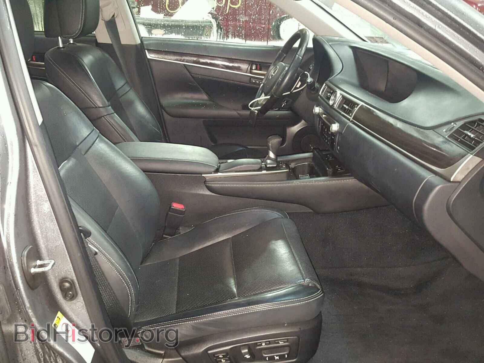 2013 LEXUS GS350 - VIN: JTHCE1BL3D5012324 - Фото 5