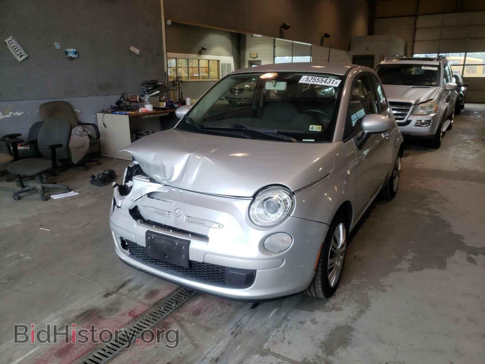 2013 FIAT 500 - VIN: 3C3CFFAR2DT515185 - Фото 2