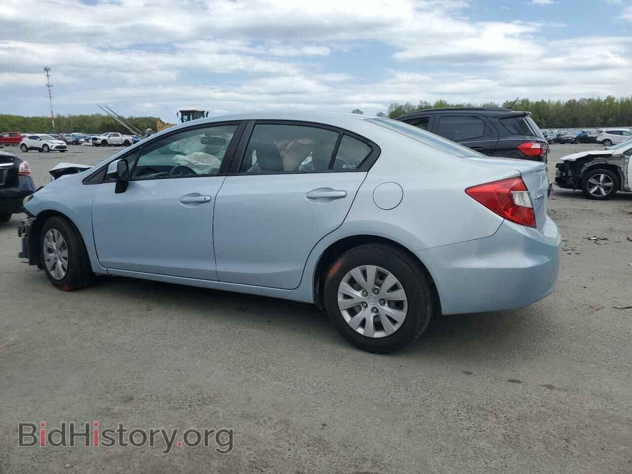 2012 HONDA CIVIC - VIN: 2HGFB2F57CH597958 - Фото 2