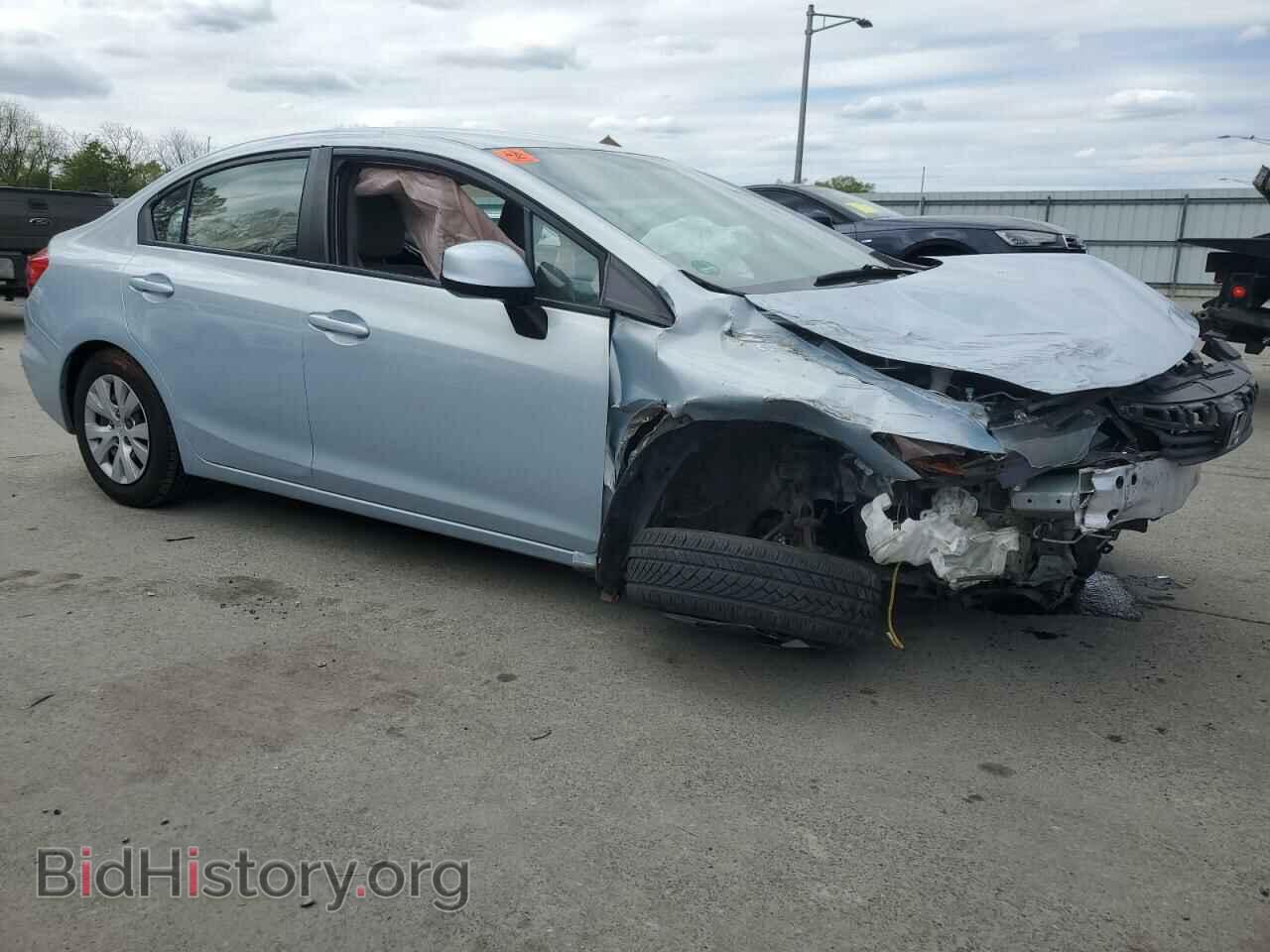 2012 HONDA CIVIC - VIN: 2HGFB2F57CH597958 - Фото 4