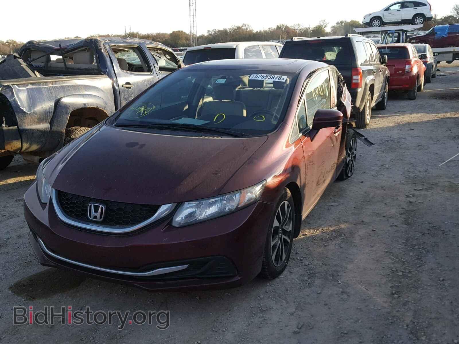 2014 HONDA CIVIC - VIN: 19XFB2F87EE043181 - Фото 2