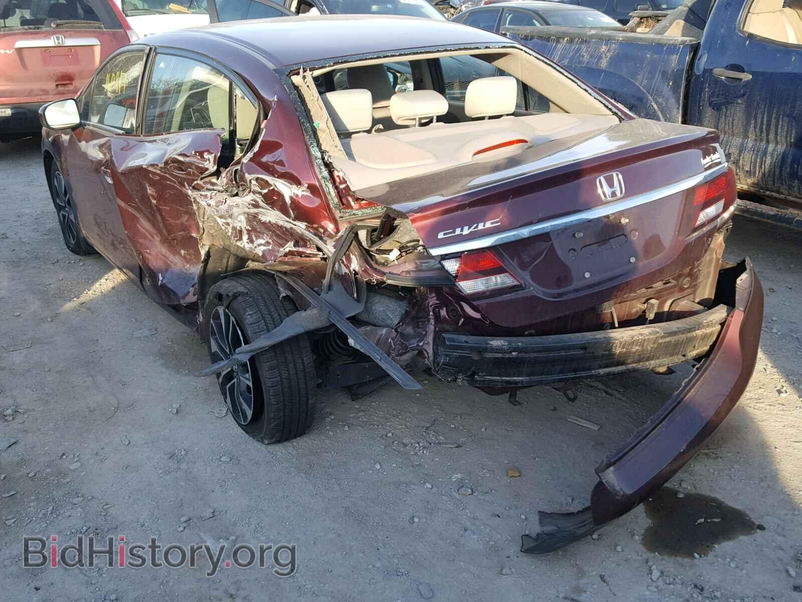 2014 HONDA CIVIC - VIN: 19XFB2F87EE043181 - Фото 3