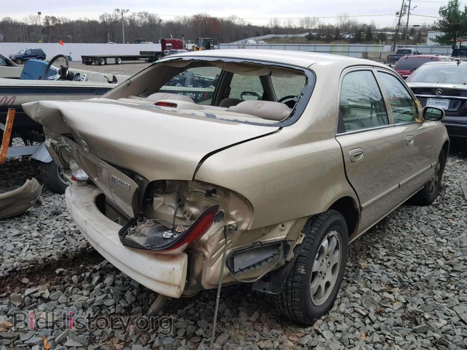 2001 MAZDA 626 - VIN: 1YVGF22C215210002 - Фото 4