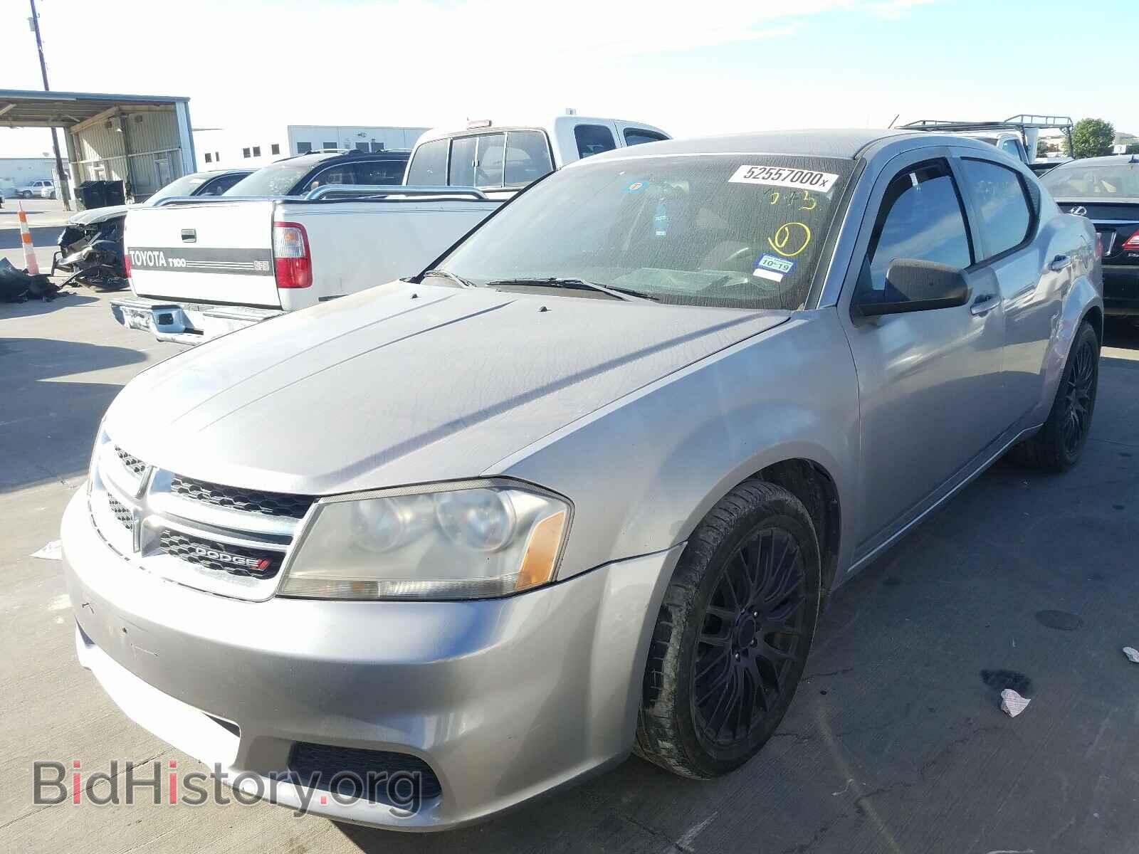 2013 DODGE AVENGER - VIN: 1C3CDZAB3DN619467 - Фото 2