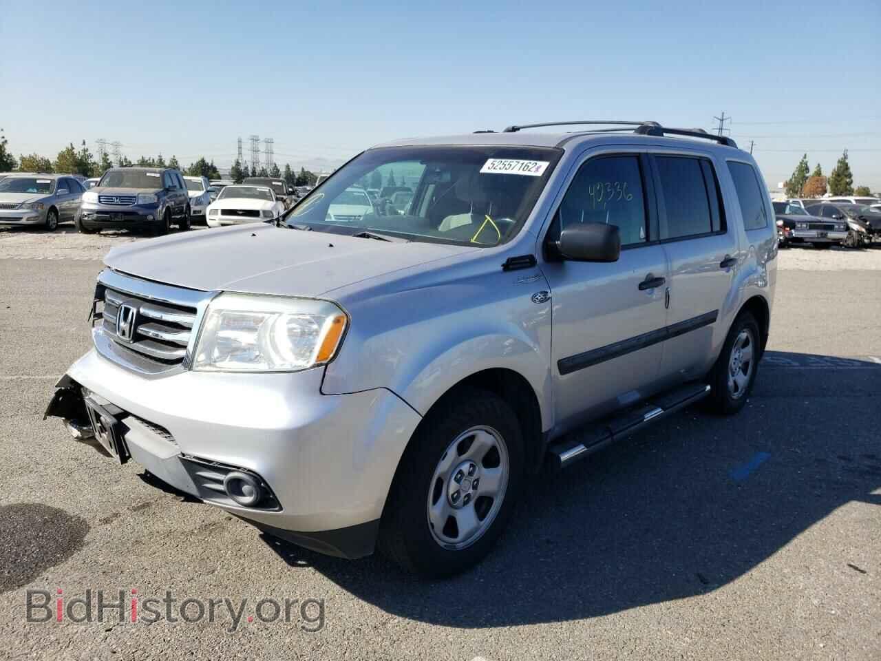 2014 HONDA PILOT - VIN: 5FNYF3H21EB013468 - Фото 2