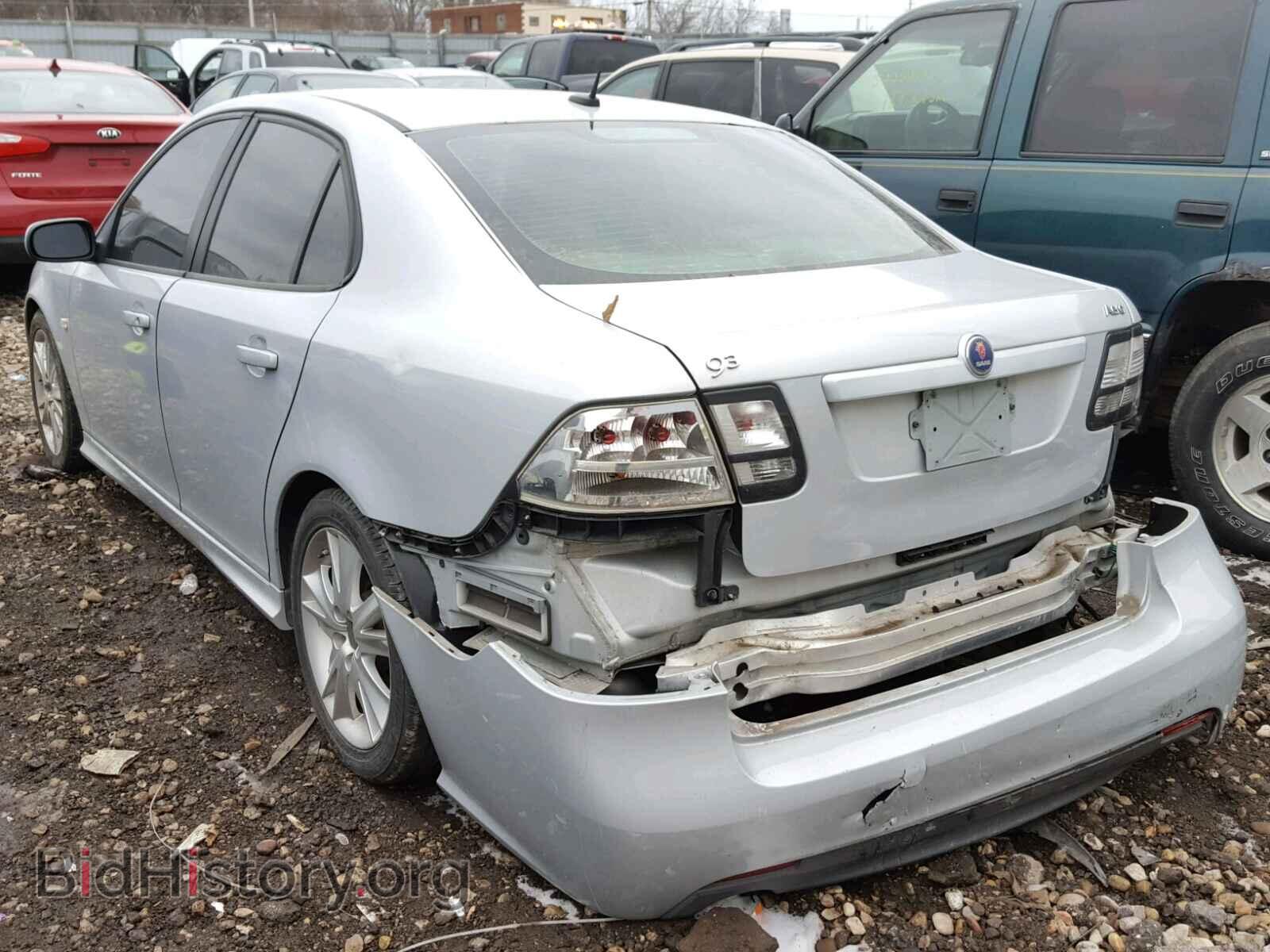 2008 SAAB 9 3 - VIN: YS3FH41UX81007824 - Фото 3