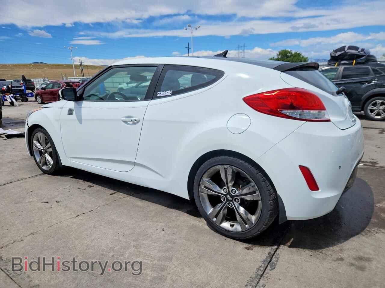 2012 HYUNDAI VELOSTER - VIN: KMHTC6AD4CU028143 - Photo 2