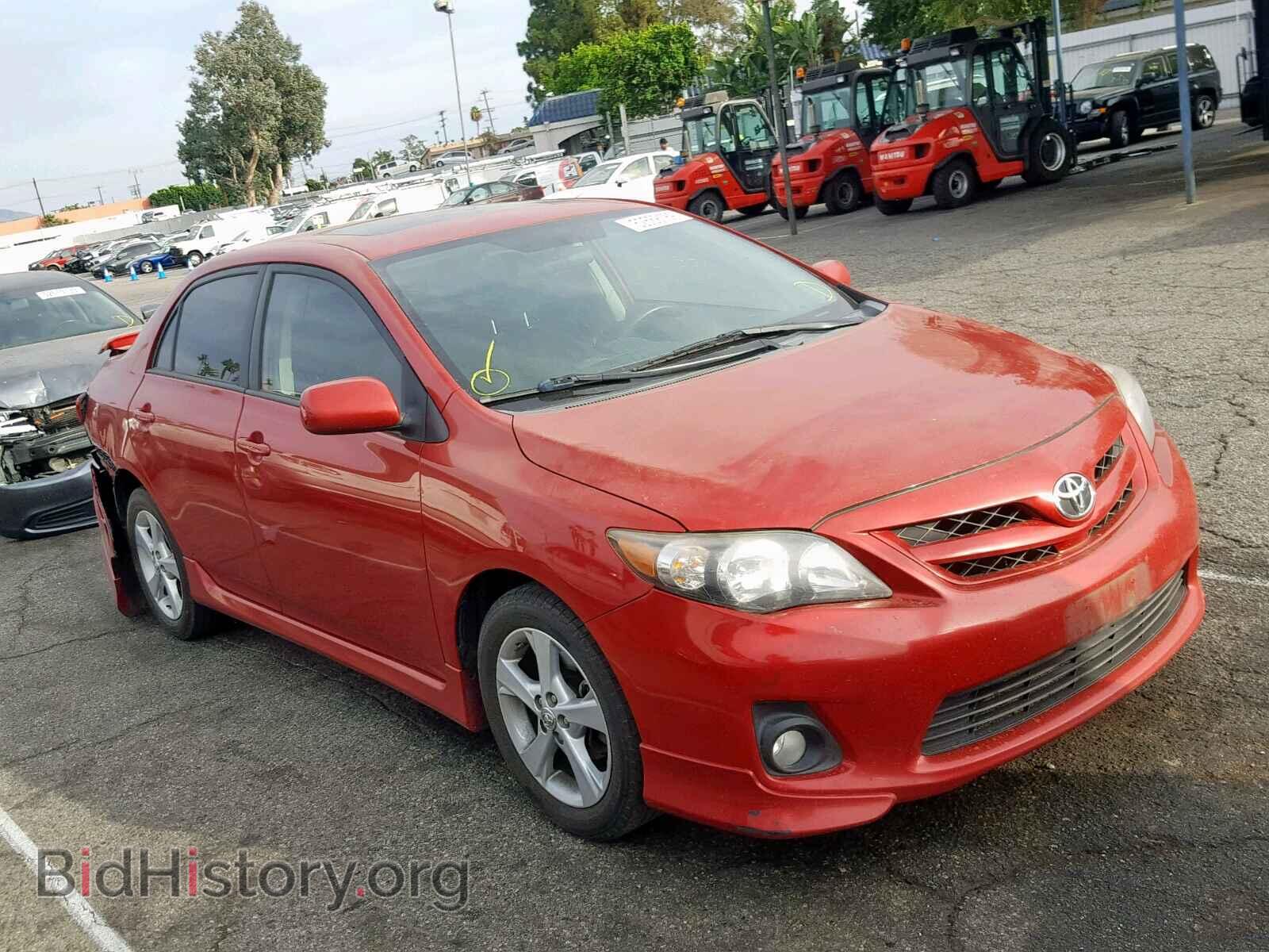 Photo 2T1BU4EEXCC835087 - TOYOTA COROLLA BA 2012