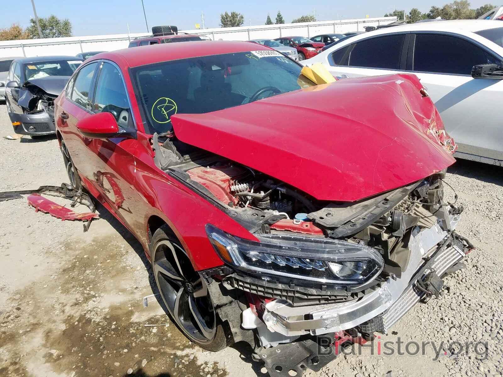 Photo 1HGCV1F32JA118716 - HONDA ACCORD SPO 2018