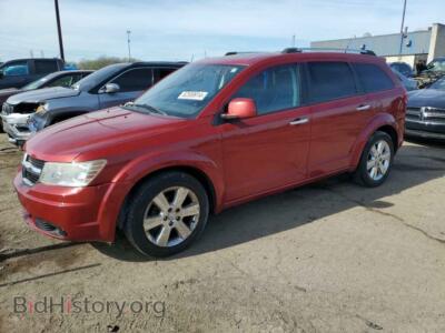 2010 Dodge JOURNEY R/T, красный — VIN 3D4PH6FV7AT205416, Copart