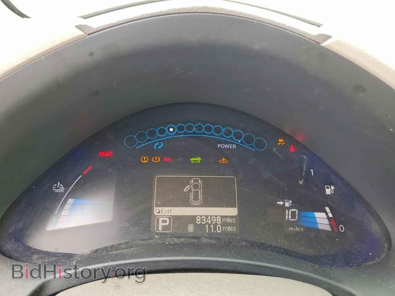 2011 NISSAN LEAF - VIN: JN1AZ0CP5BT005041 - Фото 9