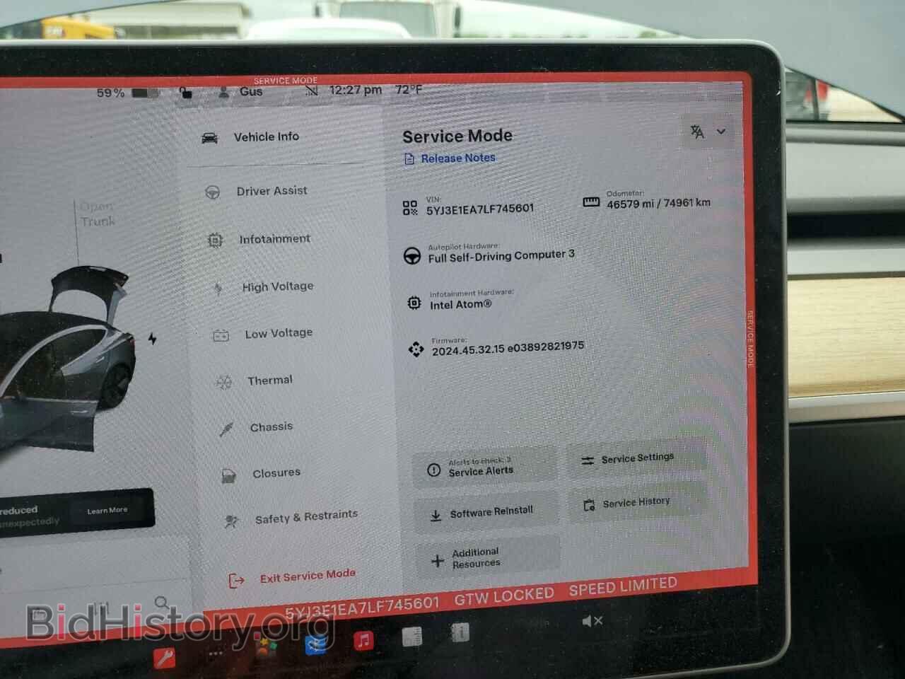 2020 TESLA MODEL 3 - VIN: 5YJ3E1EA7LF745601 - Photo 9