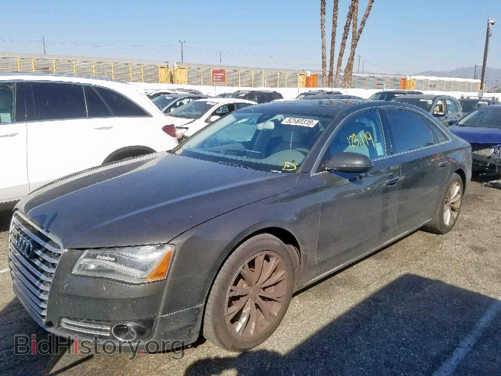 2012 AUDI A8 - VIN: WAURVAFD3CN006050 - Фото 2