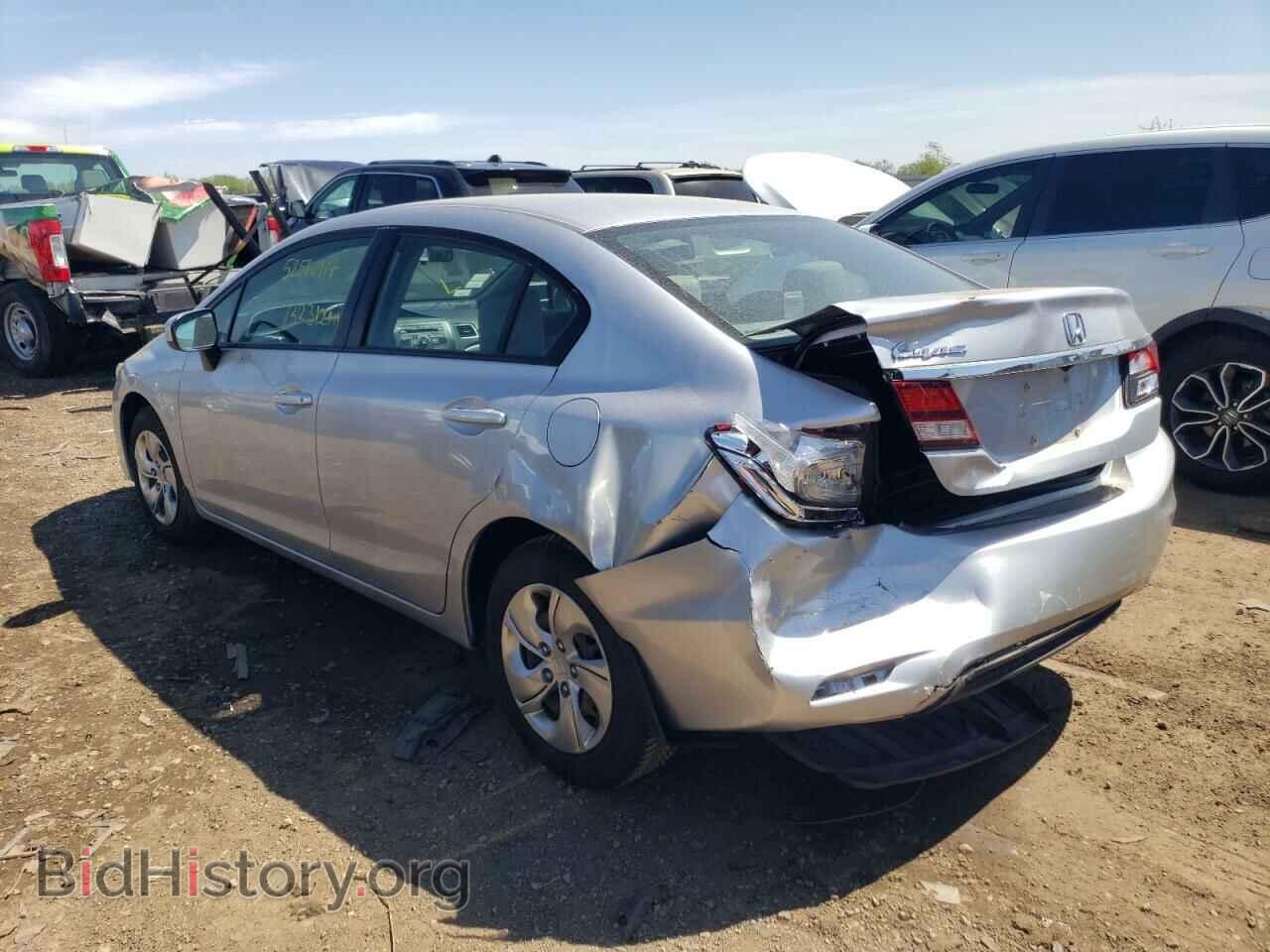 2014 HONDA CIVIC - VIN: 19XFB2F5XEE007054 - Фото 2