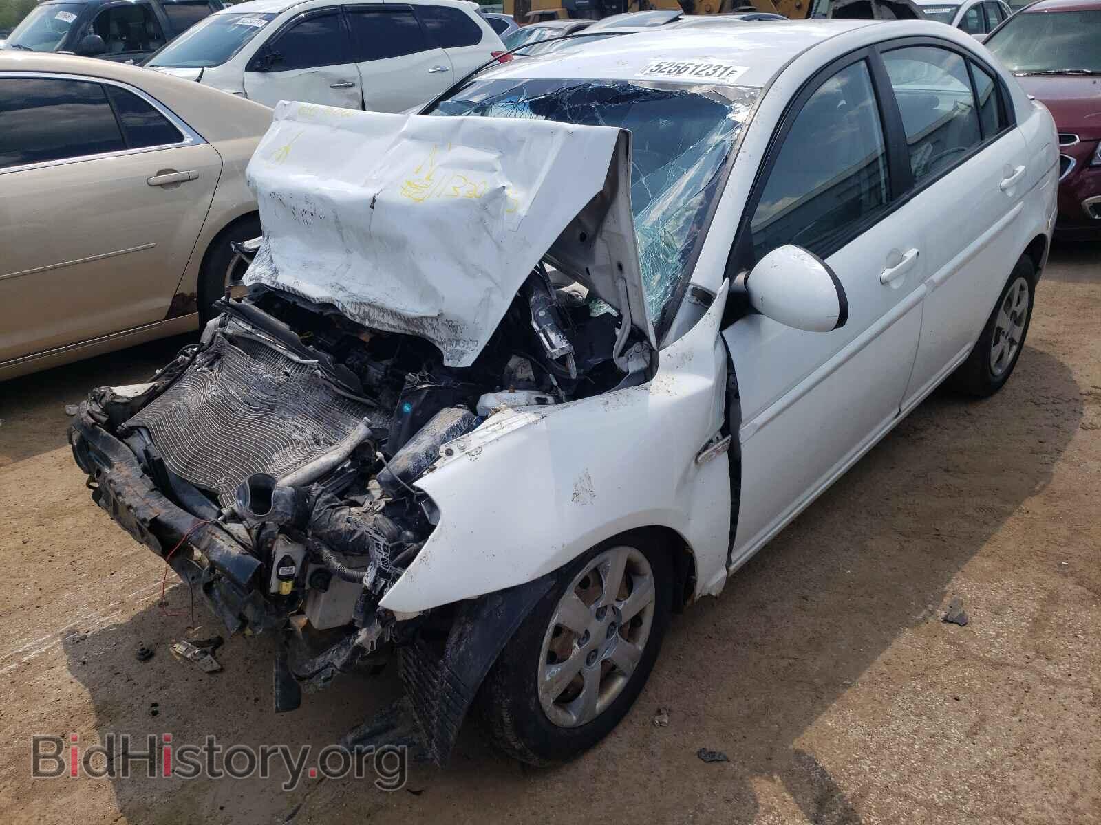 2007 HYUNDAI ACCENT - VIN: KMHCN46C77U113305 - Фото 2
