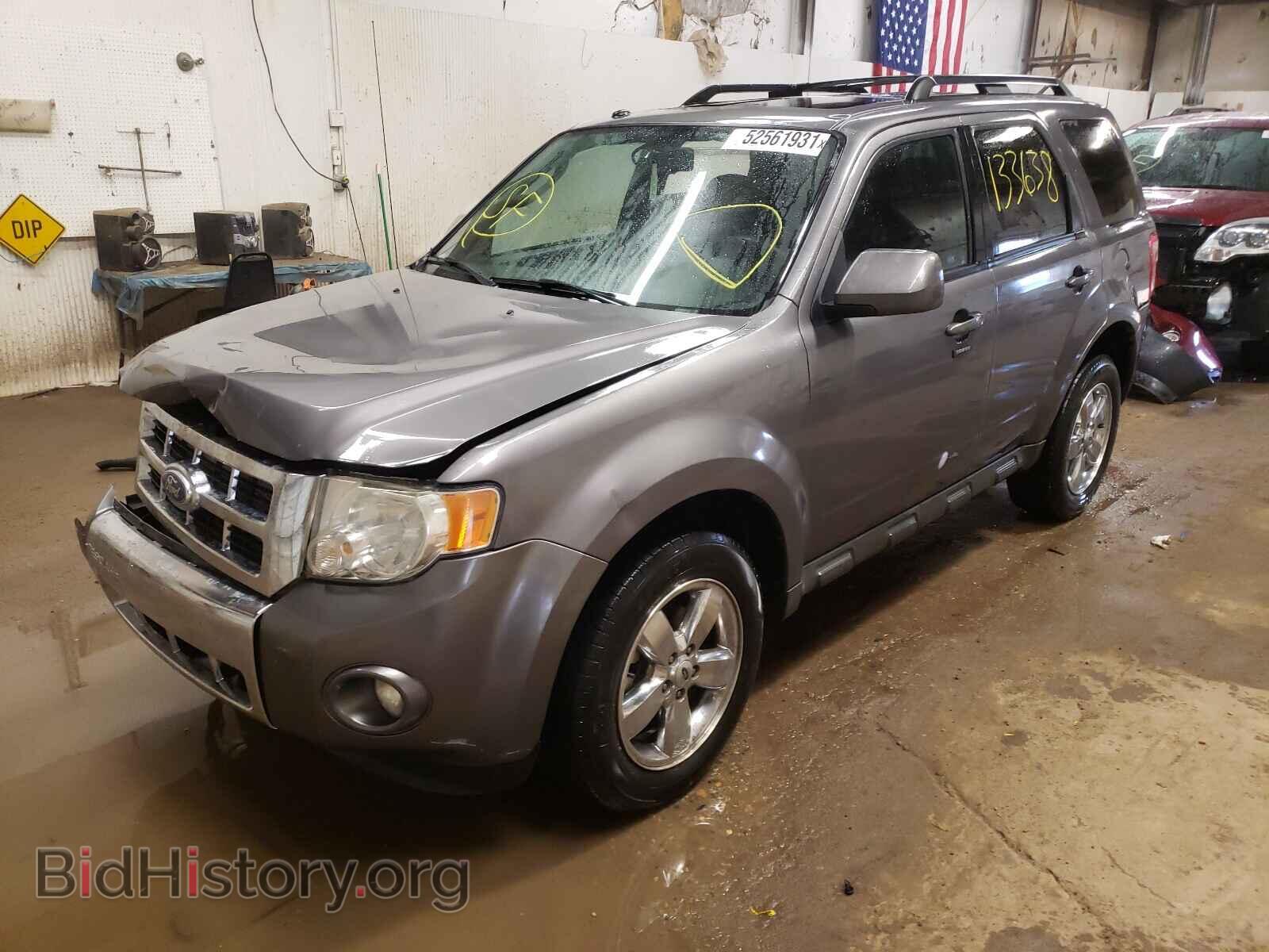 2011 FORD ESCAPE - VIN: 1FMCU9EG9BKA52287 - Фото 2