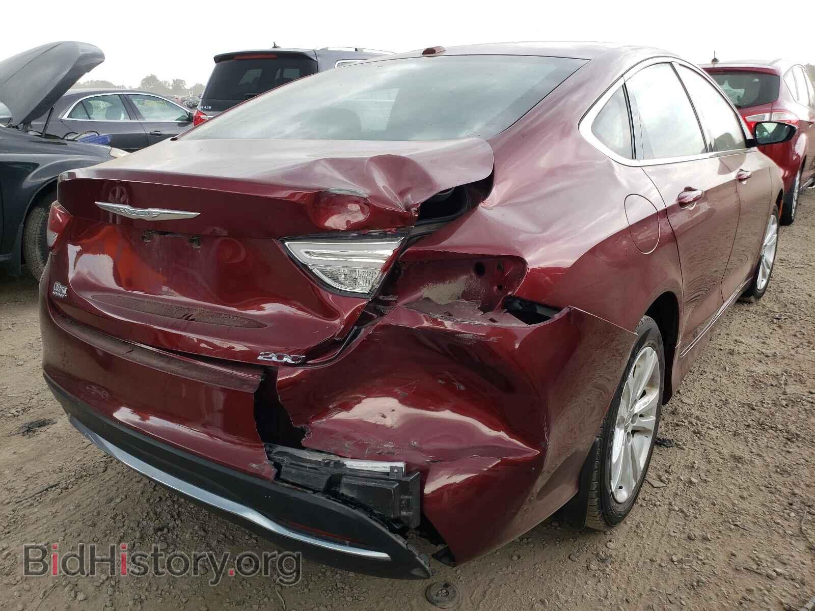 2015 CHRYSLER 200 - VIN: 1C3CCCAB7FN596598 - Фото 4