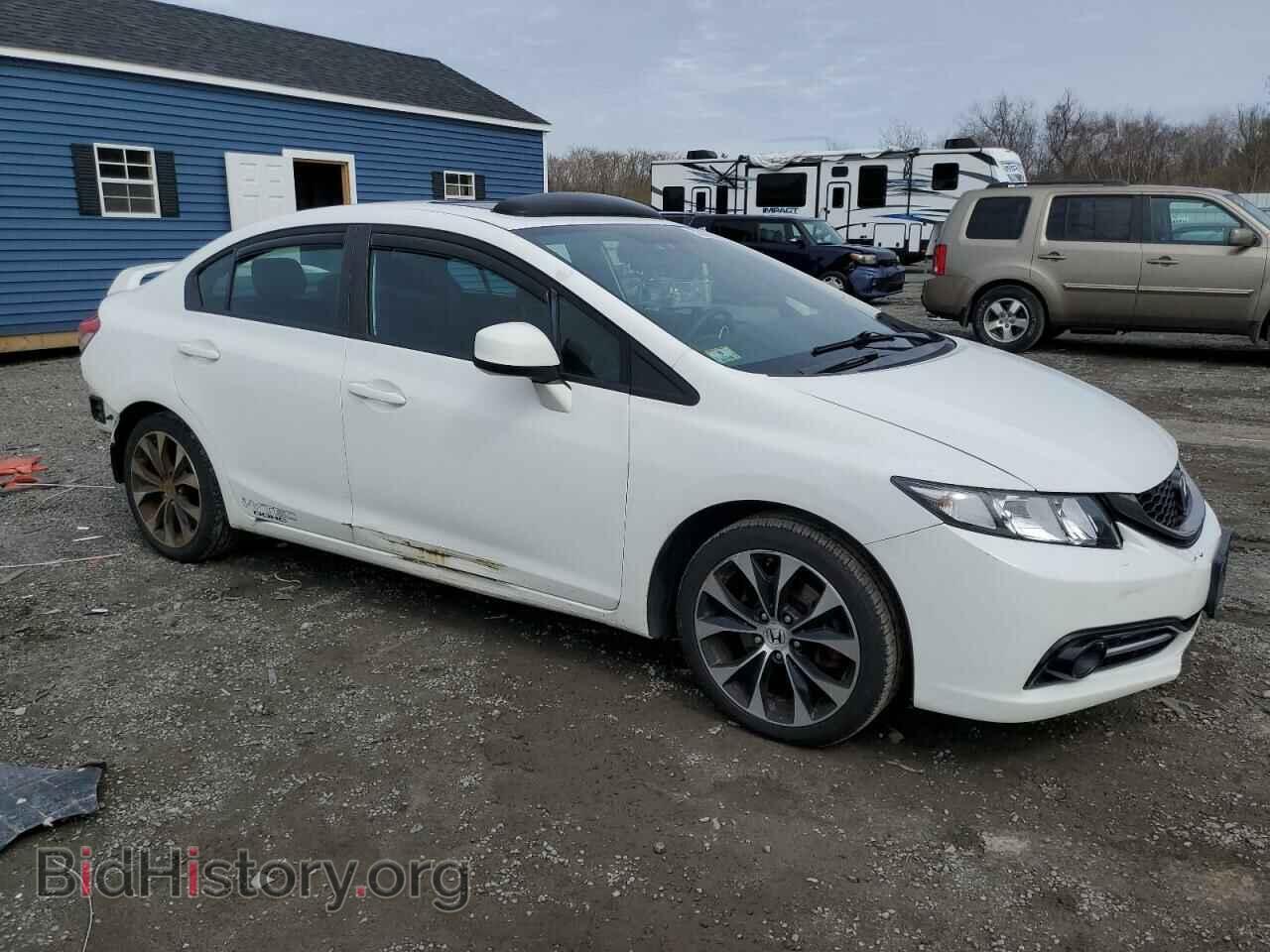 2013 HONDA CIVIC - VIN: 2HGFB6E55DH711188 - Фото 4