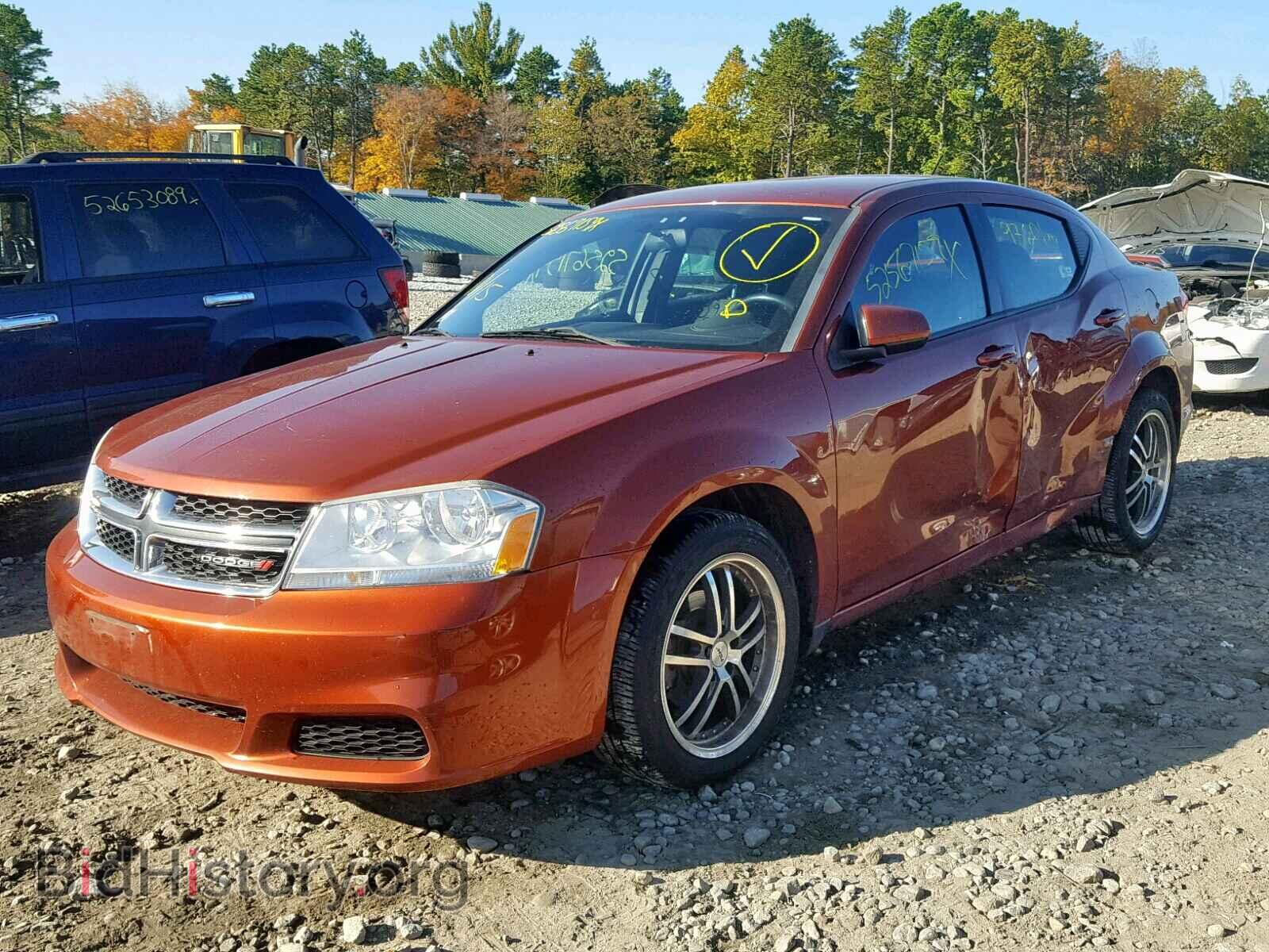 2012 DODGE AVENGER - VIN: 1C3CDZCB9CN234247 - Фото 2