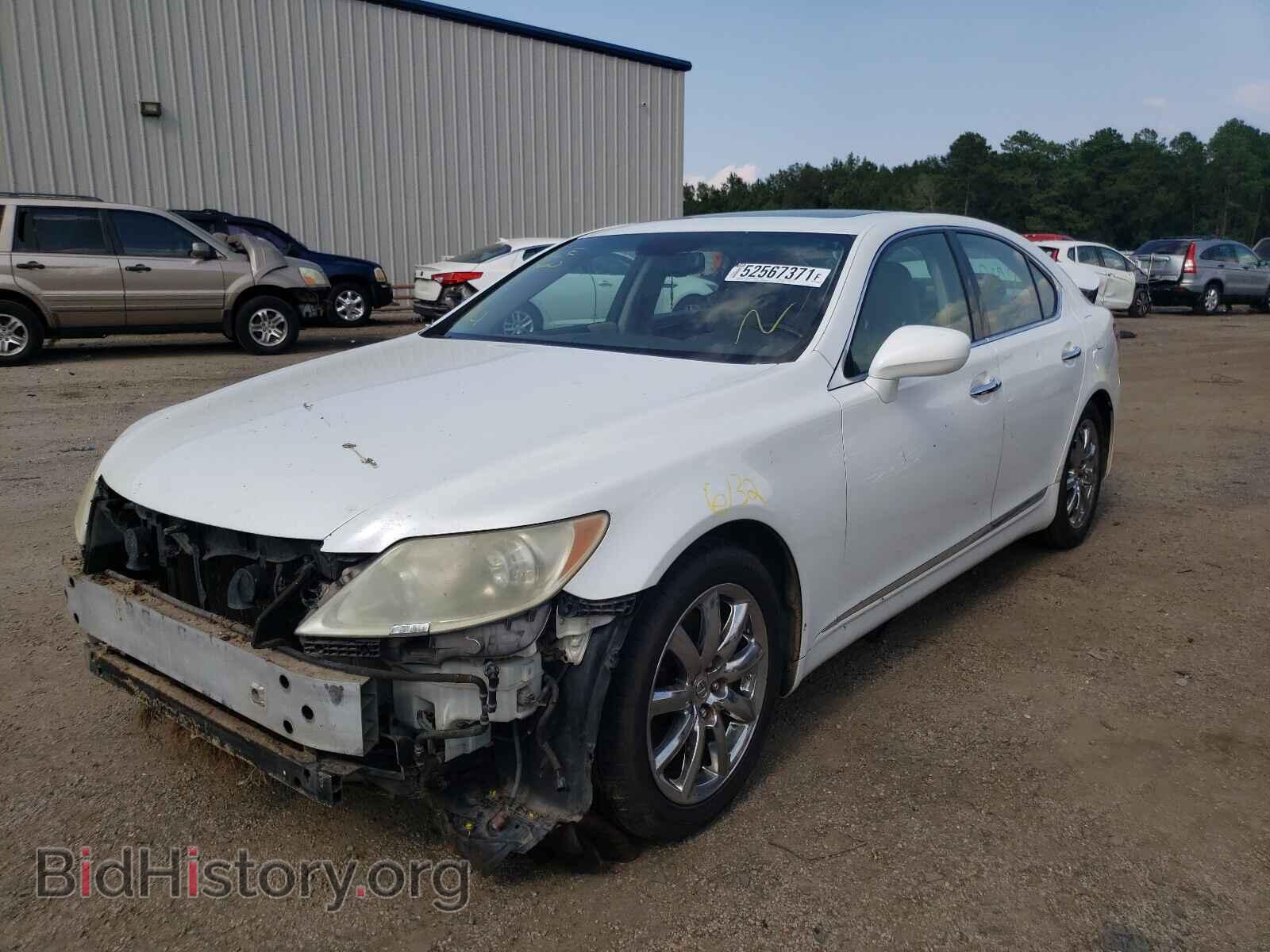 2007 LEXUS LS460 - VIN: JTHBL46F475049071 - Фото 2